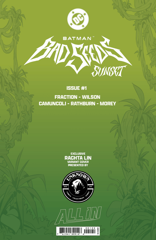 BATMAN BAD SEEDS SUNSET 1 RACHTA LIN EXCLUSIVE VIRGIN VAR (08/26/2026) - FURYCOMIX
