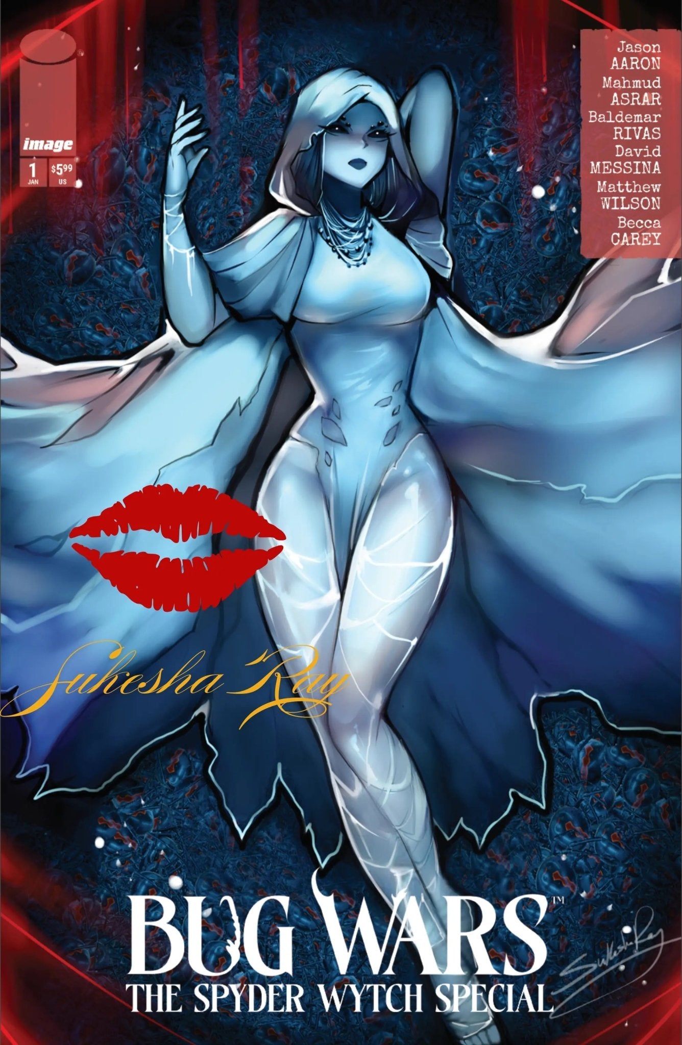 BUG WARS THE SPYDER WYTCH SPECIAL (ONE SHOT) - ECC SUKESHA RAY VARIANT (1/28/26) - FURYCOMIX