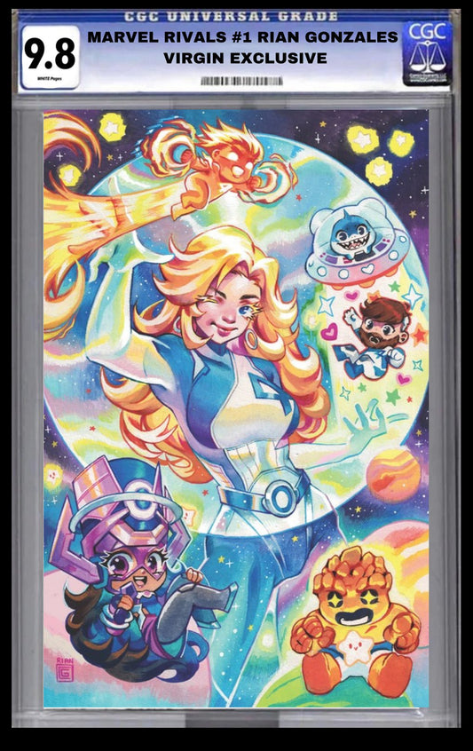 CGC 9.8 MARVEL RIVALS #1 RIAN GONZALES C2E2 EXCLUSIVE - FURYCOMIX