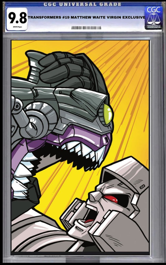 CGC 9.8 TRANSFORMERS # 19 MATTHEW WAITE C2E2 EXCLUSIVE - FURYCOMIX