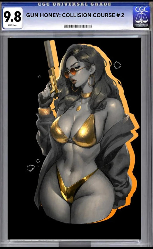 Gun Honey Collision Course #2 ICKPOT EXCLUSIVE CGC 9.8 - FURYCOMIX