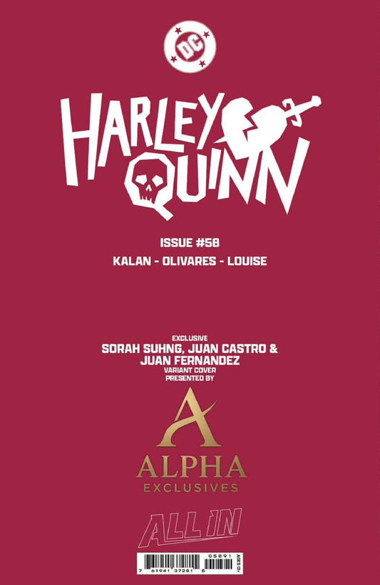 Harley Quinn 58 Sorah Suhng Exclusive Virgin Var (01/28/2026) - FURYCOMIX