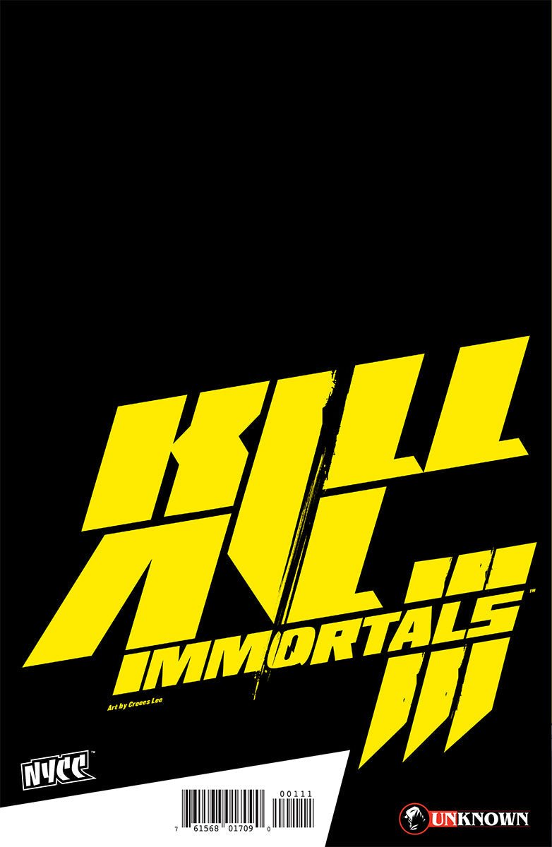 KILL ALL IMMORTALS III 1 CREEES EXCLUSIVE VAR (10/07/2026) - FURYCOMIX