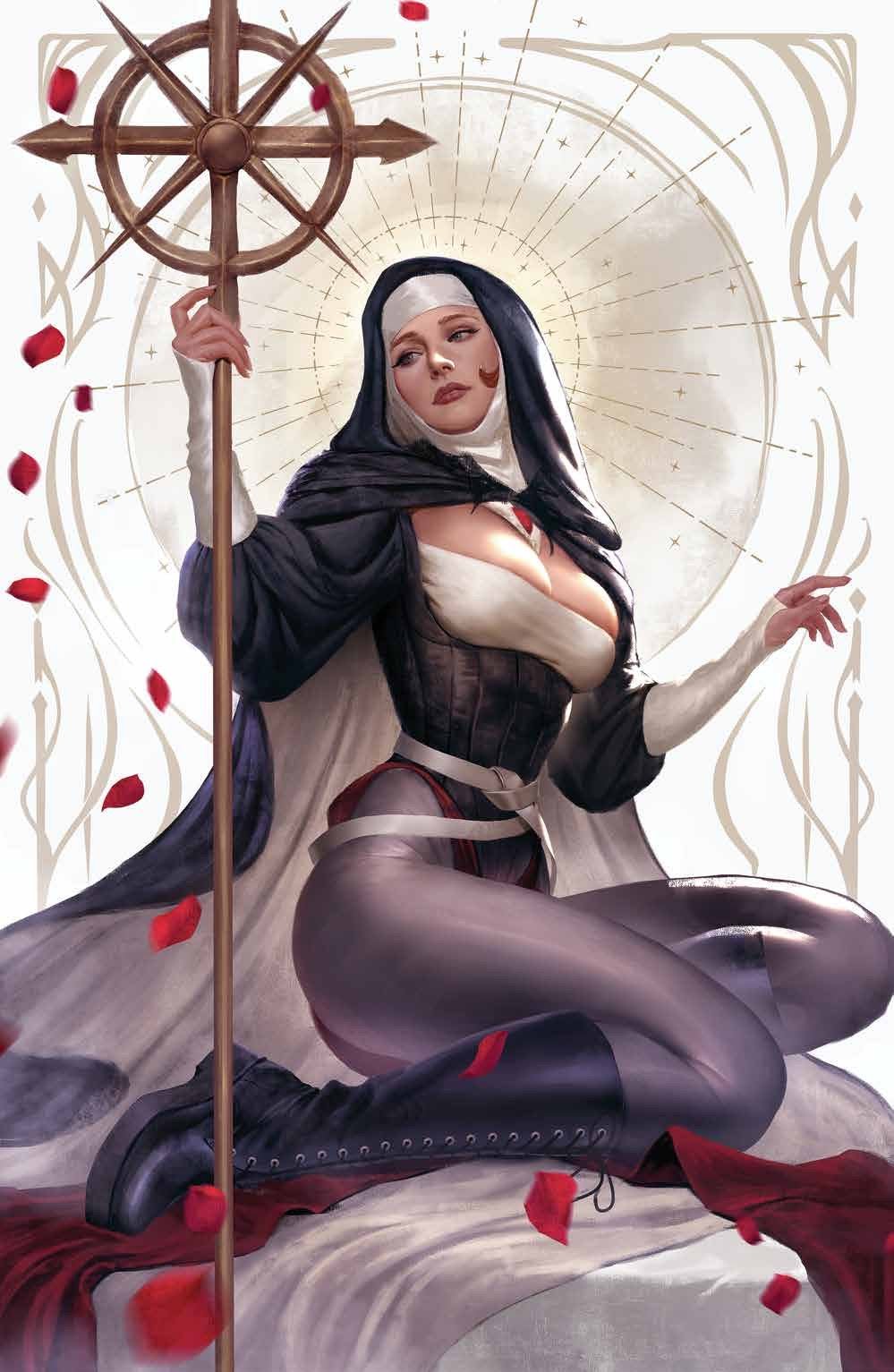 MARIAN HERETIC 1 JUSTINE FLORENTINO VIRGIN EXCLUSIVE - FURYCOMIX