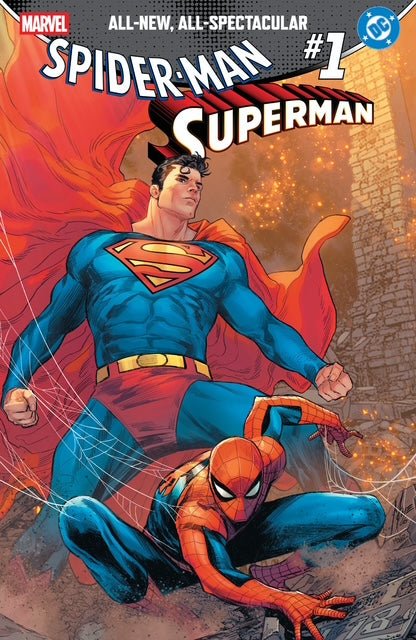 Spider-Man/Superman #1 MARCO CHECCHETTO Trade/Virgin Set - FURYCOMIX
