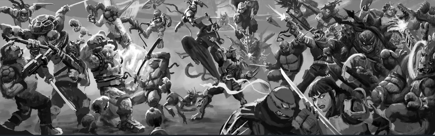 TMNT: Battle Nexus 1 - 5 Virgin - ECC NRG Exclusive (2/18/26) - FURYCOMIX