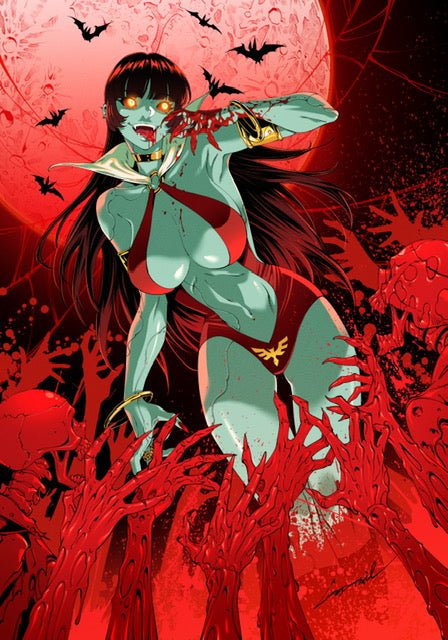 VAMPIRELLA #6 GODTAIL NYCC Big Dex Exclusive Virgin Variants (PRE-ORDER) - FURYCOMIX