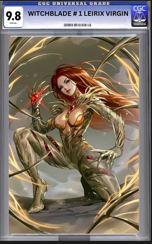 WITCHBLADE # 1 LEIRIX VIRGIN EXCLUSIVE CGC 9.8 - FURYCOMIX