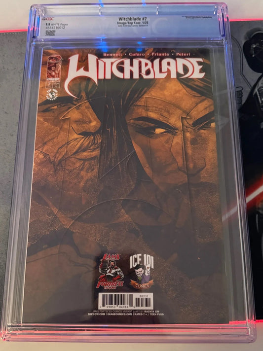 WITCHBLADE 7 RACHTA LIN FOIL VIRGIN/ JAMS FORTRESS EXCLUSIVE CGC 9.8 - FURYCOMIX