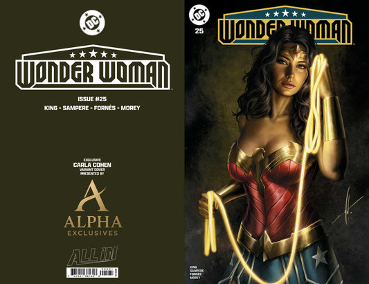 WONDER WOMAN 25 Carla Cohen exclusive 1st appearance of THE MATRIARCH - FURYCOMIX