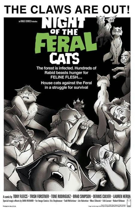 FERAL #1 CVR G INC TRISH FORSTNER & TONY FLEECS VAR - FURYCOMIX