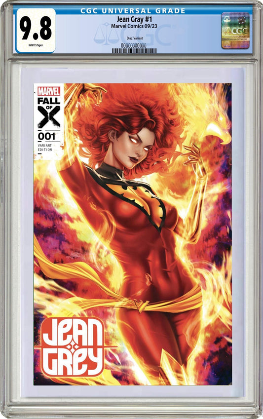 JEAN GREY #1 ARIEL DIAZ CGC EXCLUSIVE - FURYCOMIX
