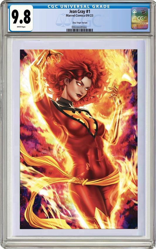 JEAN GREY #1 ARIEL DIAZ CGC VIRGIN EXCLUSIVE - FURYCOMIX