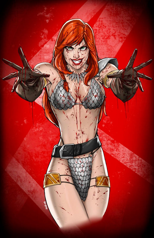 RED SONJA #1 NATWA VIRGIN EXCLUSIVE - FURYCOMIX