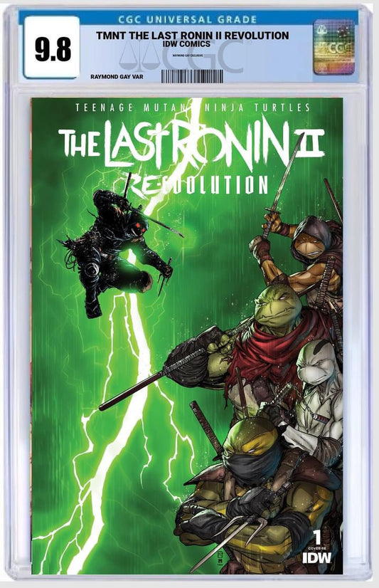 TMNT LAST RONIN RE-EVOLUTION #1 TRADE CGC 9.8 - FURYCOMIX