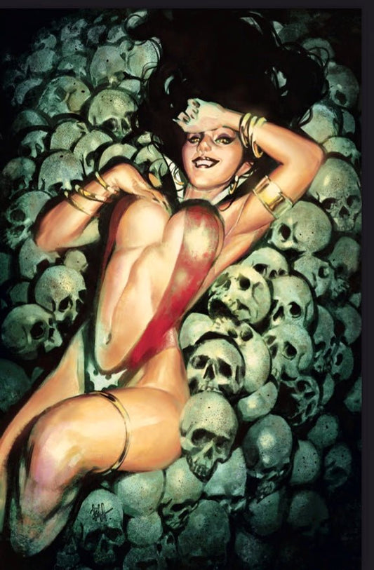 VAMPIRELLA VS SUPERPOWERS #1 BEN HARVEY Virgin Exclusive - FURYCOMIX