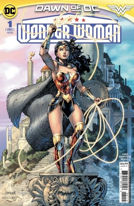 Wonder Woman #1 2nd Print Jim Lee Variant - FURYCOMIX