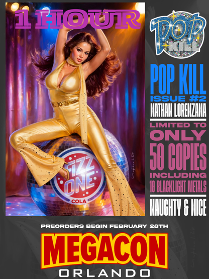 POP KILL # 2 NATHAN LORENZANA MEGACON EXCLUSIVE NAUGHTY VIRGIN