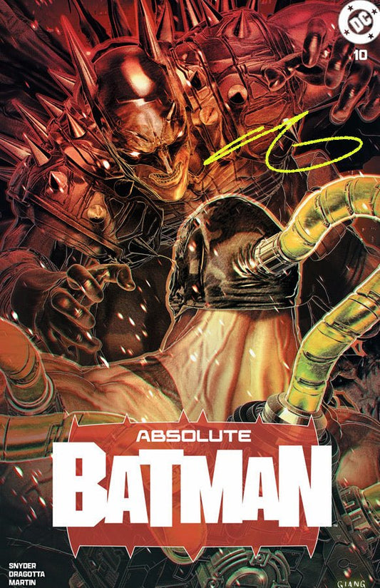 Absolute Batman 10 Giang Variant SDCC TenFwd Comics EXCLUSIVE FOIL - FURYCOMIX