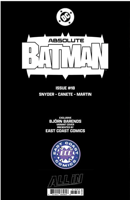 Absolute Batman 18 - ECC Bjorn Barends Exclusive (03/11/2026) - FURYCOMIX