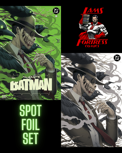 ABSOLUTE BATMAN 19, RACHTA LIN EXCLUSIVE TRADE/VIRGIN SPOT FOIL SET - FURYCOMIX