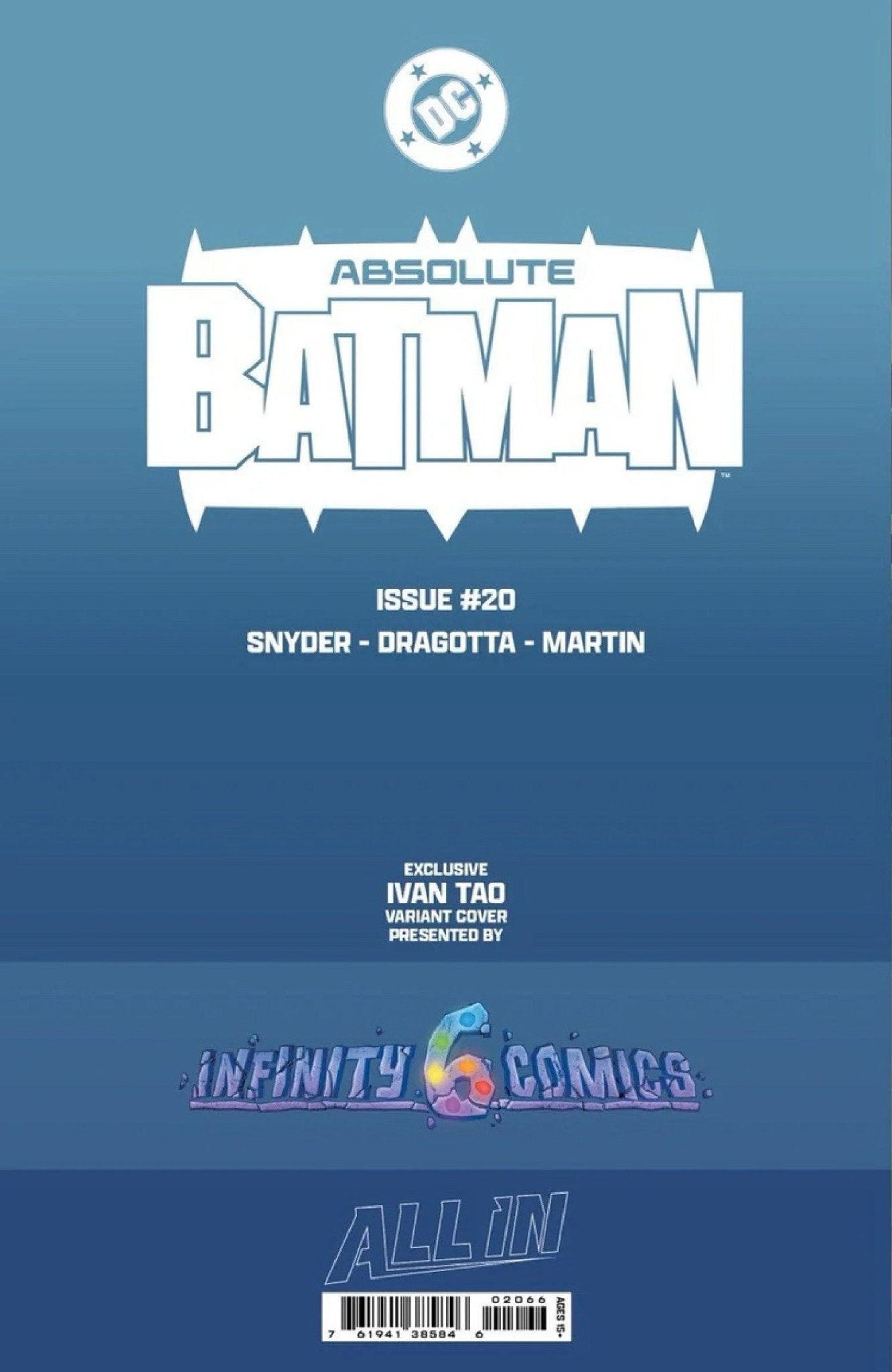 ABSOLUTE BATMAN 20 IVAN TAO EXCLUSIVE VAR (06/03/2026) - FURYCOMIX