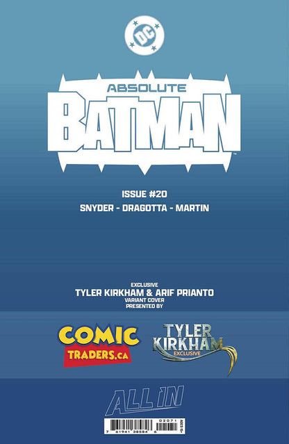 ABSOLUTE BATMAN 20 TYLER KIRKHAM EXCLUSIVE VAR (05/13/2026) - FURYCOMIX