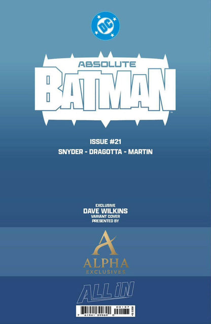 ABSOLUTE BATMAN 21 DAVE WILKINS EXCLUSIVE VAR (06/17/2026) - FURYCOMIX