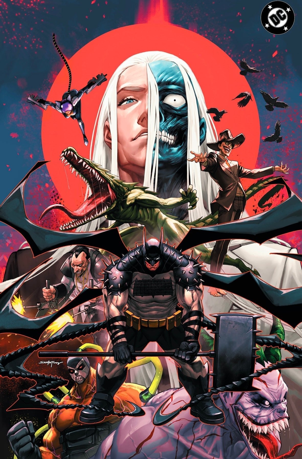Absolute Batman #21 SANTA FUNG Big Dex Exclusive Virgin Variant (LTD 1000) - FURYCOMIX