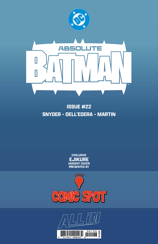 ABSOLUTE BATMAN 22 EJIKURE EXCLUSIVE VAR (07/08/2026) - FURYCOMIX