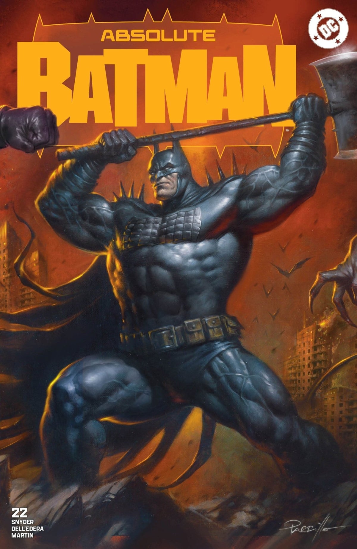 Absolute Batman #22 LUCIO PARRILLO SDCC Exclusive Variants - FURYCOMIX
