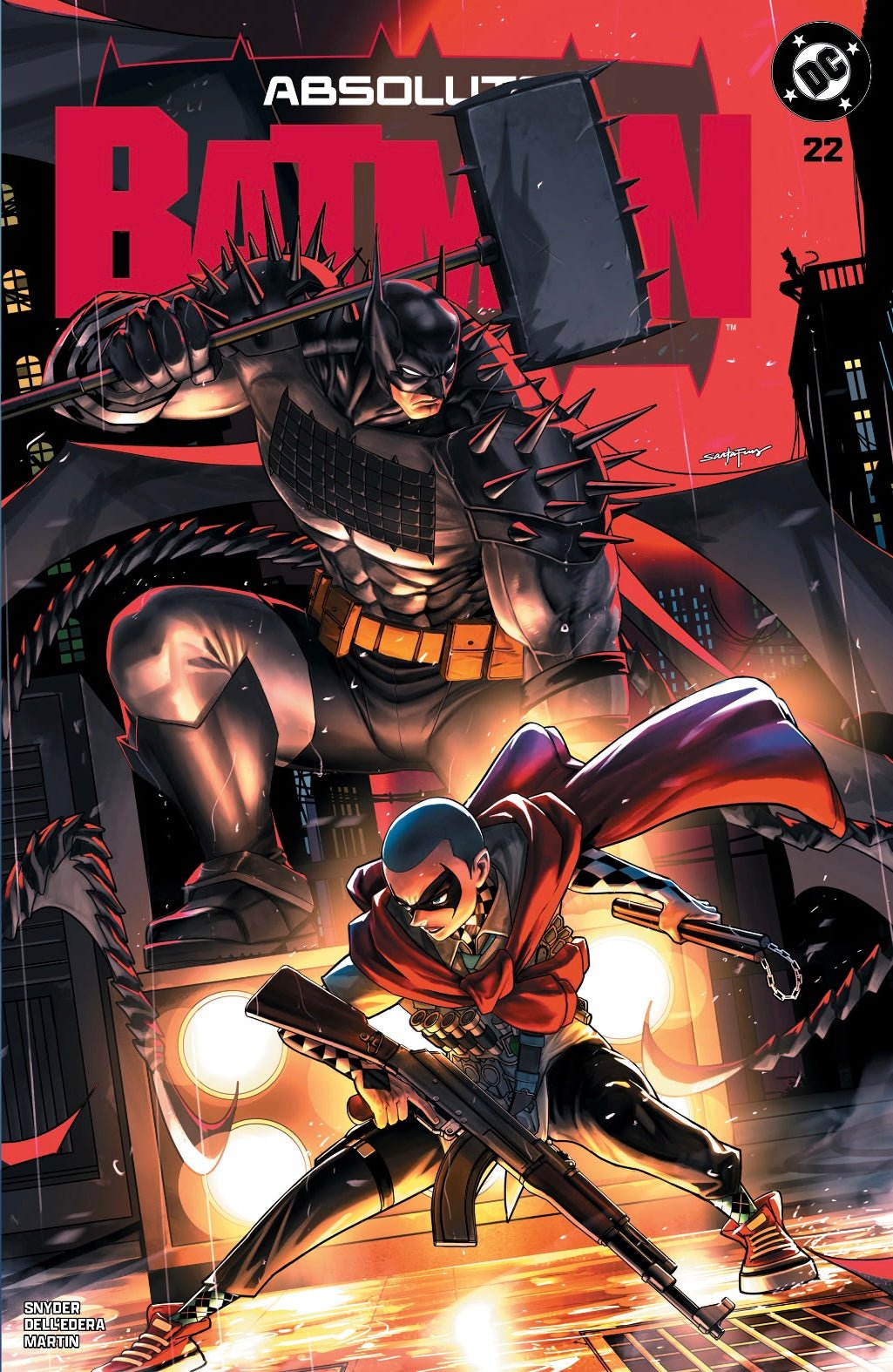 Absolute Batman 22 Santa Fung Variant - FURYCOMIX