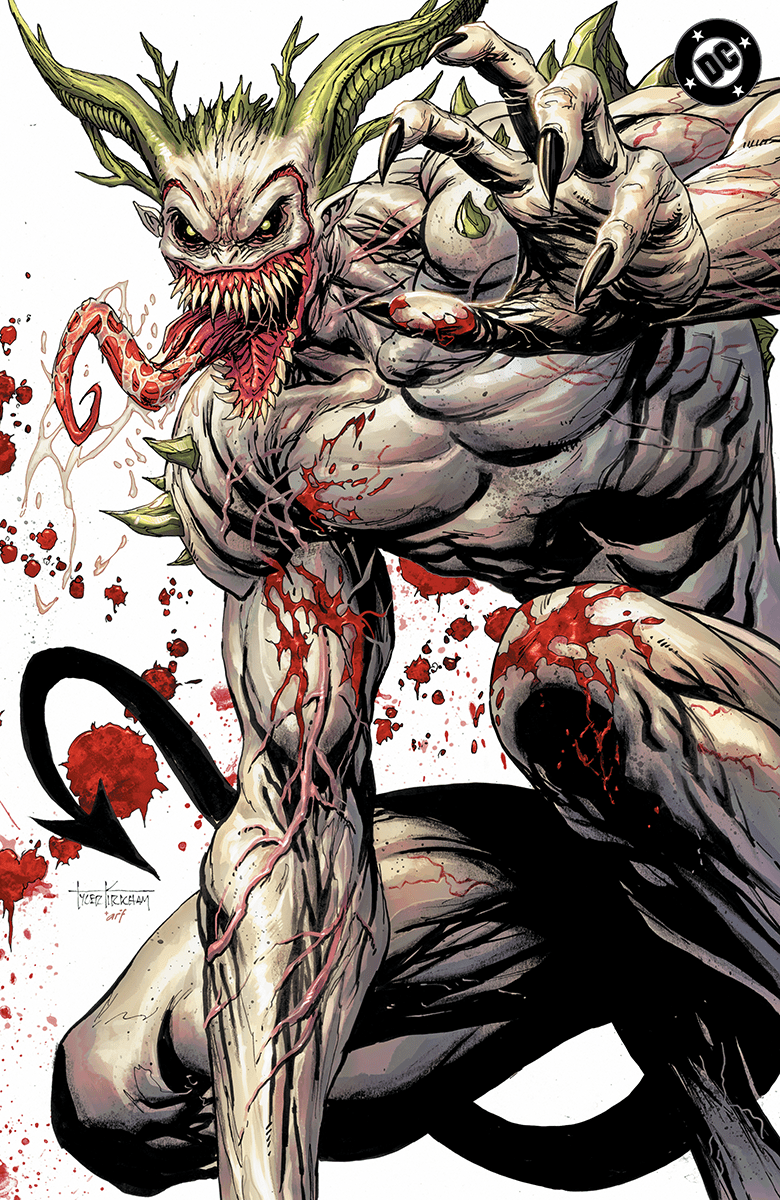 ABSOLUTE BATMAN 22 TYLER KIRKHAM EXCLUSIVE JOKER BATTLE DAMAGED VIRGIN VAR (07/08/2026) - FURYCOMIX