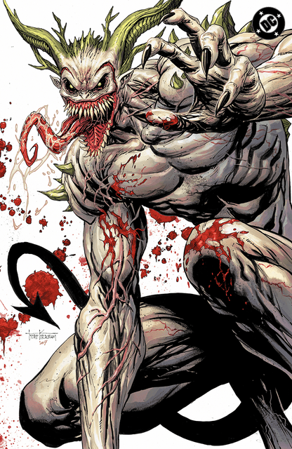 ABSOLUTE BATMAN 22 TYLER KIRKHAM EXCLUSIVE JOKER BATTLE DAMAGED VIRGIN VAR (07/08/2026) - FURYCOMIX