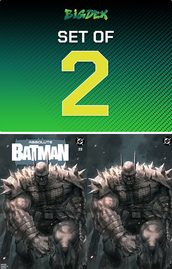 Absolute Batman #23 ALAN QUAH Big Dex Exclusive Wraparound Variants - FURYCOMIX