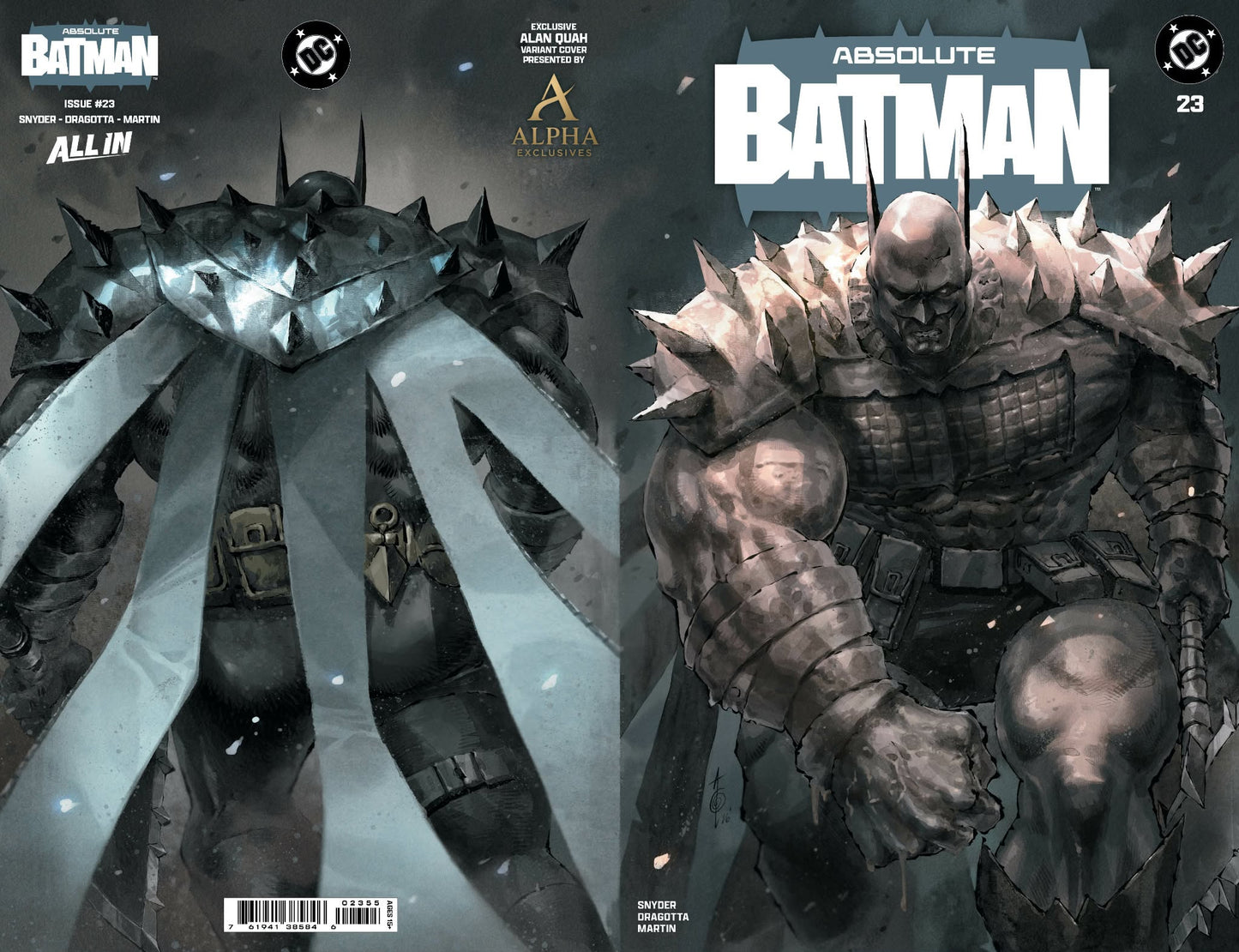 ABSOLUTE BATMAN 23 ALAN QUAH WRAPAROUND EXCLUSIVE VAR (08/12/2026) - FURYCOMIX