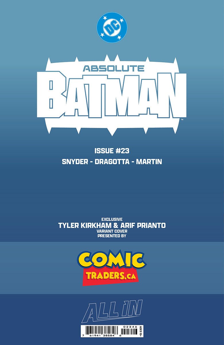 ABSOLUTE BATMAN 23 TYLER KIRKHAM CLAYFACE BATTLE DAMAGED EXCLUSIVE VAR (08/12/2026) - FURYCOMIX