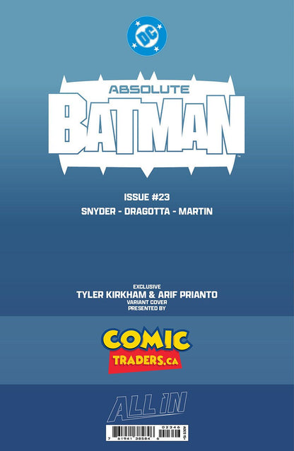 ABSOLUTE BATMAN 23 TYLER KIRKHAM CLAYFACE BATTLE DAMAGED EXCLUSIVE VIRGIN VAR (08/12/2026) - FURYCOMIX