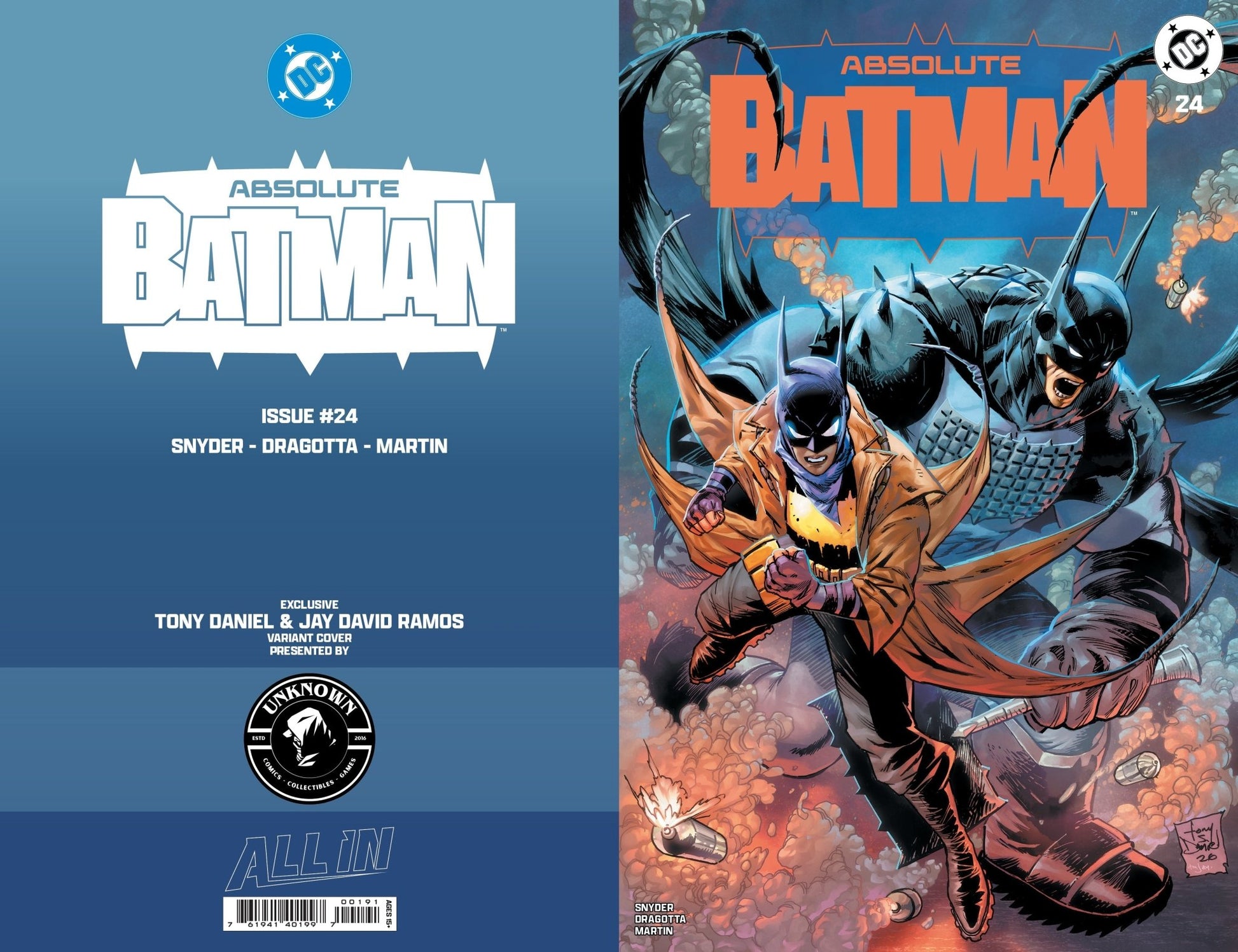 ABSOLUTE BATMAN 24 TONY DANIEL EXCLUSIVE VAR (09/23/2026) - FURYCOMIX