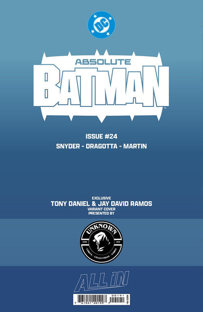 ABSOLUTE BATMAN 24 TONY DANIEL EXCLUSIVE VAR (09/23/2026) - FURYCOMIX