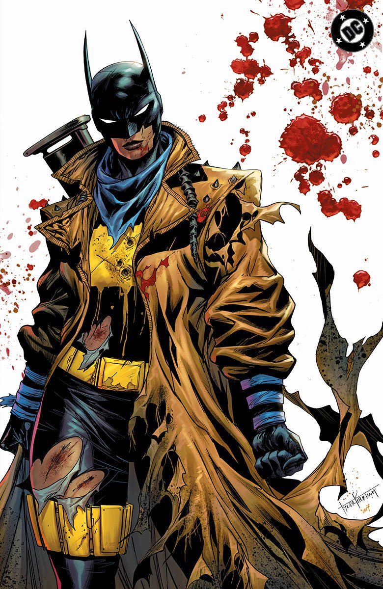 ABSOLUTE BATMAN 24 TYLER KIRKHAM BATTLE DAMAGED THE BAT EXCLUSIVE VIRGIN VAR (09/23/2026) - FURYCOMIX
