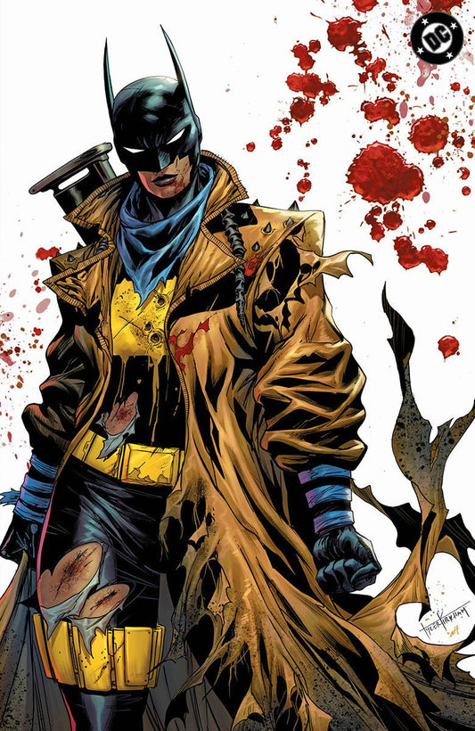 ABSOLUTE BATMAN 24 TYLER KIRKHAM BATTLE DAMAGED THE BAT EXCLUSIVE VIRGIN VAR (09/23/2026) - FURYCOMIX