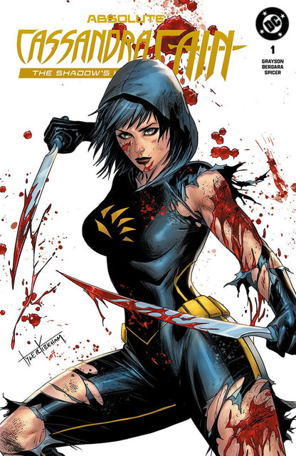 ABSOLUTE CASSANDRA CAIN THE SHADOW'S HAND 1 (ONE SHOT) TYLER KIRKHAM BATTLE DAMAGED EXCLUSIVE VAR (09/09/2026) (09/16/2026) - FURYCOMIX