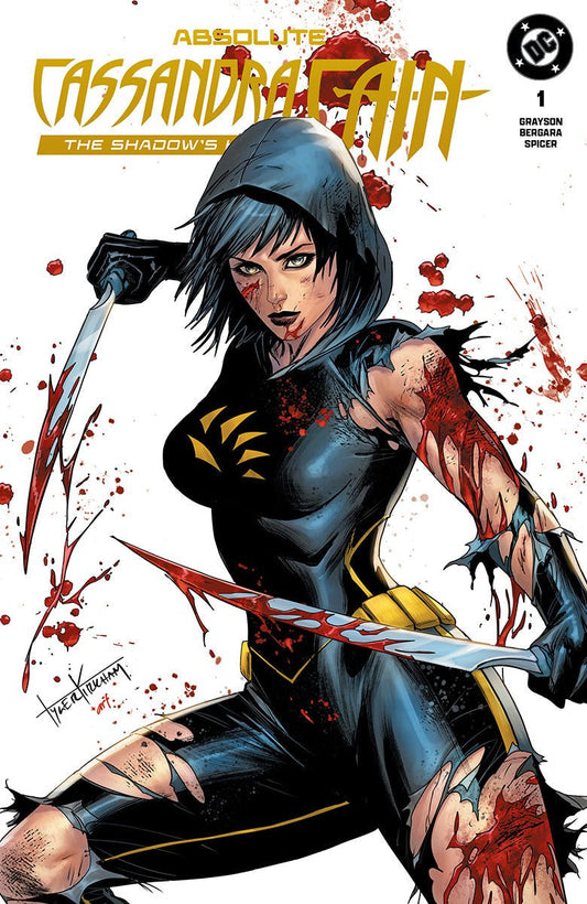 ABSOLUTE CASSANDRA CAIN THE SHADOW'S HAND 1 (ONE SHOT) TYLER KIRKHAM BATTLE DAMAGED EXCLUSIVE VAR (09/09/2026) (09/16/2026) - FURYCOMIX