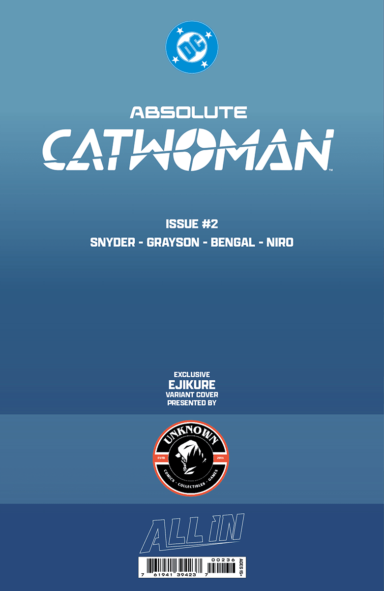 ABSOLUTE CATWOMAN 2 EJIKURE EXCLUSIVE VAR (07/08/2026) - FURYCOMIX