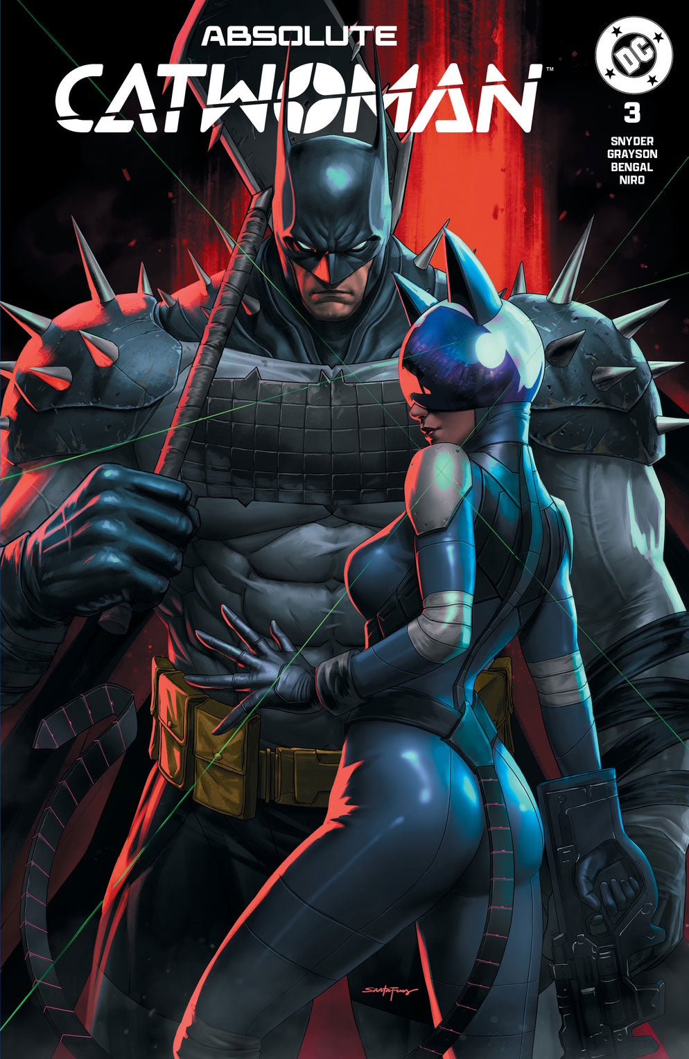 Absolute Catwoman #3 - SANTA FUNG Big Dex NYCC Exclusive Variants (PRE-ORDER) - FURYCOMIX