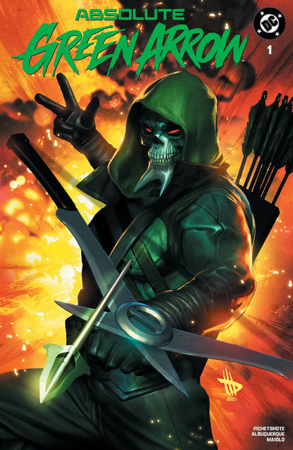 Absolute Green Arrow #1 DAVE WILKINS Big Dex Exclusive Trade Dress - FURYCOMIX