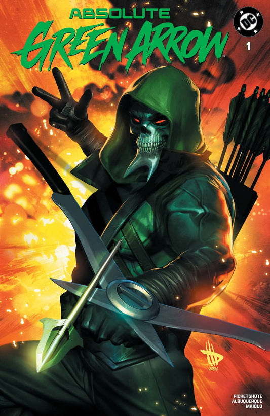Absolute Green Arrow #1 DAVE WILKINS Big Dex Exclusive Trade Dress - FURYCOMIX