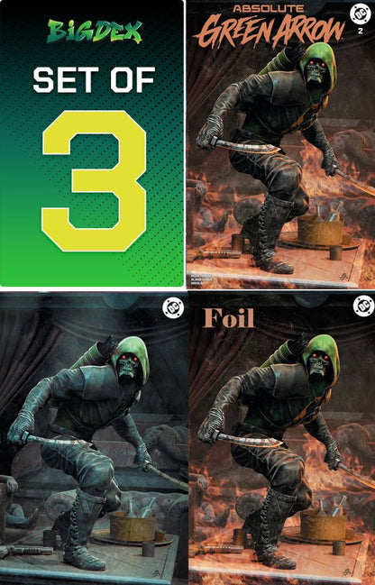 Absolute Green Arrow #2 BJORN BARENDS HeroesCon Exclusive - Set of 3 - FURYCOMIX