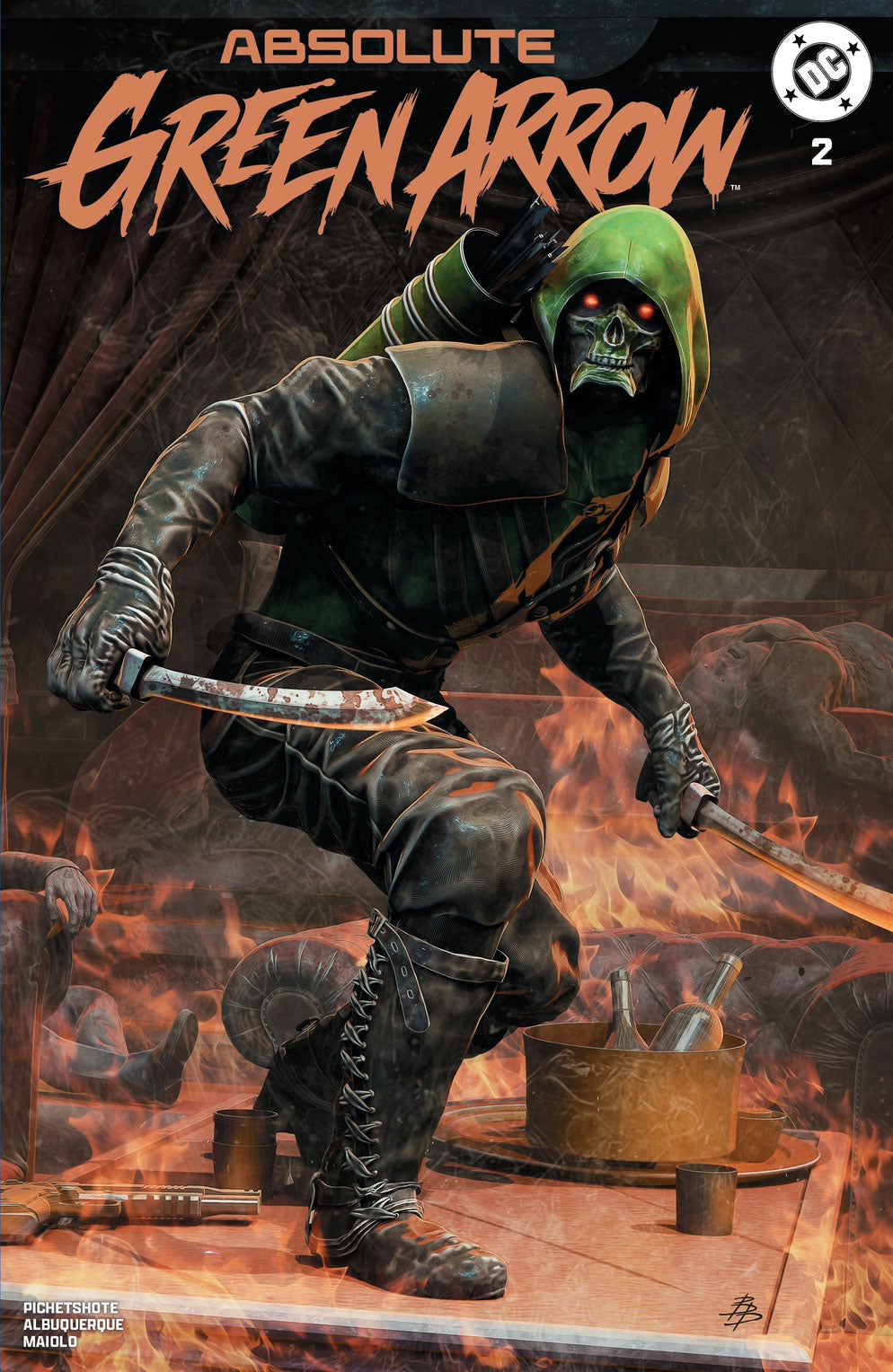 Absolute Green Arrow #2 BJORN BARENDS HeroesCon Exclusive Trade Dress